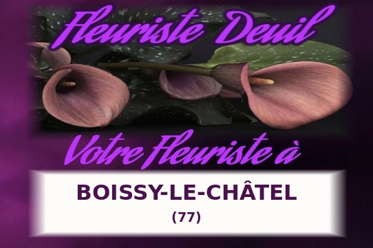 Votre fleuriste de deuil à Boissy-le-Ch&acirc;tel (77)