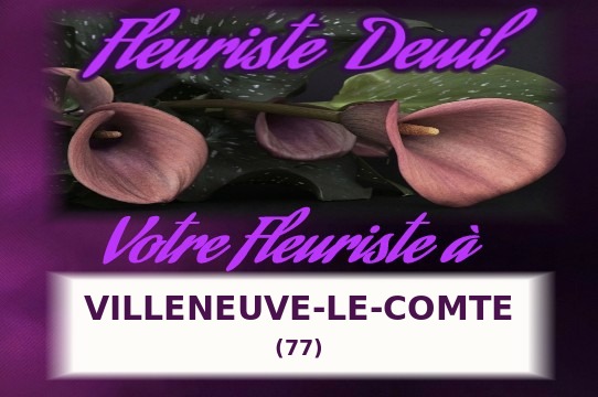 Votre fleuriste de deuil à Villeneuve-le-Comte (77)